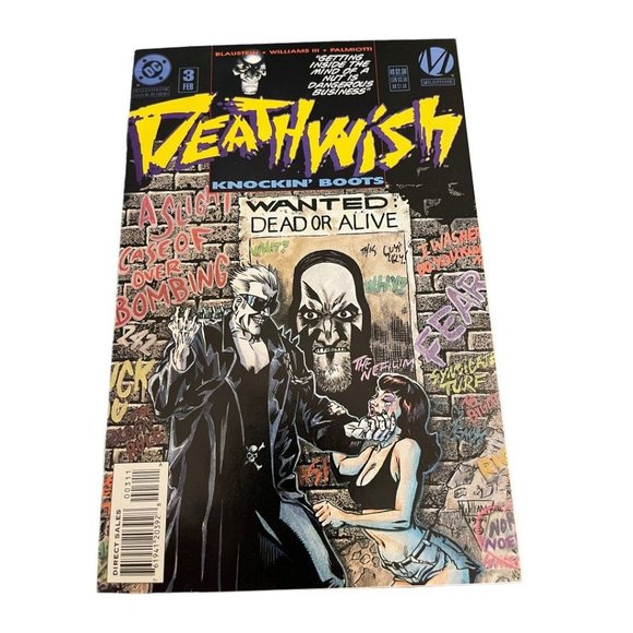 DC Deathwish #3 Milestone Blaustein Williams Palmiotti 1994 - Picture 9 of 9